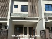 3BR Townhouse for sale in Villanueva Village Sucat...