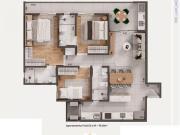 3dorm/2Suítes 95,00m2 Aruãn Caraguatatuba SP