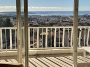 3P, dernier étage, terrasse Sud 20m2,Vue mer panoramique, ca