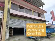 3storey Commercial Bldg. FOR SALE!