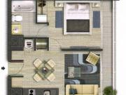 400.000 Santiago Departamento de 1 Dormitorio, amoblado...