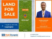 415m² Land with 12.5m Frontage New Release at 7 Heath...