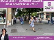 44000 NANTES BAIL A CEDER 76 m² GRANDE VITRINE QUARTIER...