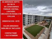 $ 450.000 Departamento en Arriendo en Chillán 3...