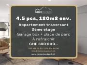 4,5 Stück bis einschließlich Garage und Parkplatz