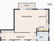 4.5 Zimmer, 88 m²