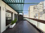 4 ambientes, dependencia, cochera, piso 8, frente