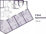 4 Bed Apartment