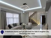 4 Bedroom House and Lot with Pool For Sale in Angeles...