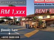 4 Bedroom House for rent in Johor Bahru, Johor