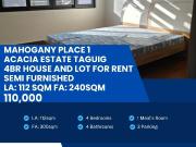 4 Bedroom House for Rent in Mahogany Place 1 Taguig Near...