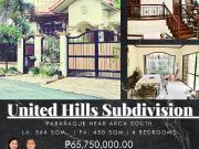 4 Bedroom House & Lot For Sale at United Hills UPS 1...