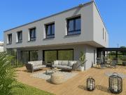 4 Neubauvillen ein idyllisches Wohnumfeld mitten in der...