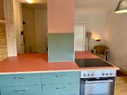 4 rooms, hugh kitchen for family or students in Berlin...