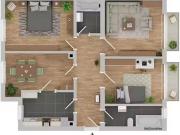 4 Zimmer 104 m² 274.000 € Kaufpreis Wohnungen in Mannheim