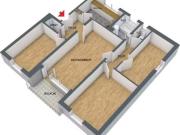 4 Zimmer 87 m² 855 € Kaltmiete Wohnungen in Augsburg