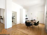 4 Zimmer Balkon Altbau Grenze 7./8.: Biedermeier Gebäude...