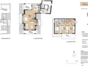 4 zimmer maisonette mit balkon und dachterasse|...