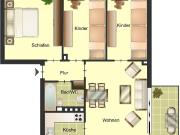 4 Zimmer Wohnung in Bocholt Bocholt