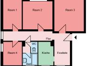 4 Zimmer Wohnung in Menden