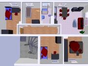 4 Zimmer Wohnung mit Balkon