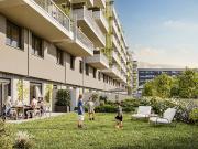 4 Zimmer Wohnung mit extragroßem Garten & Home Office