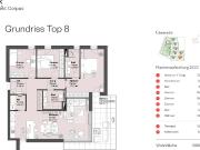 4 Zimmerwohnung B2 Top 8 | Wohnen im Herzen von Grödig