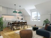 4min zum HB möblierte 3.5 Zimmerwohnung