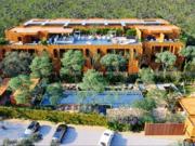 4REC 4BA Departamento front garden, kune, Tulum