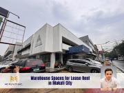 Warehouse Spaces for Lease Rent 500 sqm in Makati City