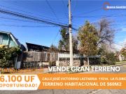 560m2 SE VENDE TERRENO EN LA FLORIDA