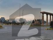 5 marla onground plot boundary attached with bahria town...
