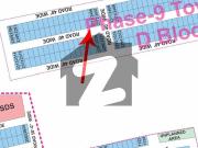 5 Marla Plot Is For Sale In D Block 9 Town DHA Lahore