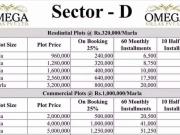 5 Marla Plots for Sale in Omega Residencia Lahore Omega...