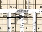 5 marla second to corner plot for sale in block b faisal...