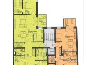 5 Raum Wohnung mit Balkon