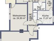 5 Zimmer Wohnung in Salzburg Parsch mit Loggia