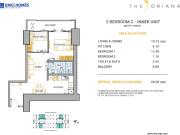 60 SQM 2 BR CONDO NEAR UP DILIMAN EASTWOOD LIBIS,...