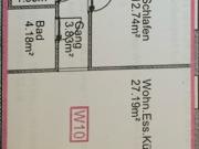 61m² moderne 2 Zimmerwohnung mit großen Balkon in...