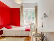 65164 Quarto com cama de casal em apartamento.