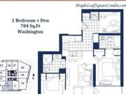 65 bremner blv 1301 Toronto ON M5J 3 Bedroom Apartment...