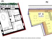 69 A6 3 LOCALI CON 2 BALCONI E SOTTOTETTO NUOVA...