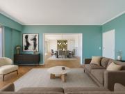 6 ambientes con 2 cocheras piso alto en Recoleta Retiro