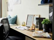 6 Bedroom Shared Bathroom, King Single Bed, High Floor