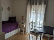 727961 Single room with single bed in.