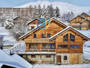 73 LA TOUSSUIRE CHALET UNIQUE Vue panoramique Pisc