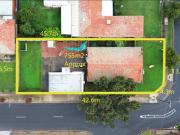 755sqm approx Corner block with self contained unit