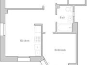 765 Geary St Junior 2 Bedroom Plan 13