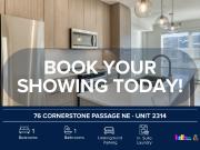 76 Cornerstone Passage NE Legends Unit 2314, Calgary...