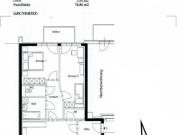 77m2 helle Balkon Wohnung mit Küche und Lift sofort...